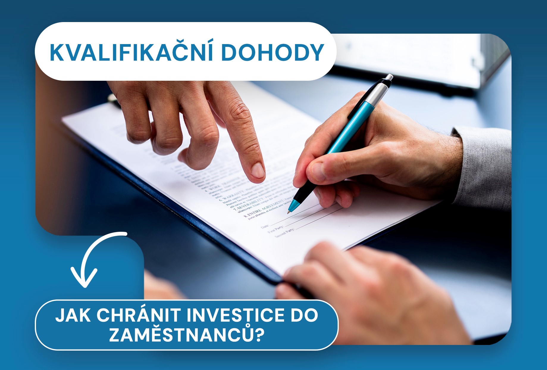 JAK CHRÁNIT INVESTICE DO VZDĚLÁVÁNÍ ZAMĚSTNANCŮ A SPOLUPRACOVNÍKŮ? PRAKTICKÝ PRŮVODCE
